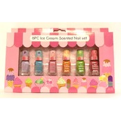 a378- 6 pc scented nail polish set