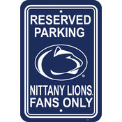 Penn State Nittany Lions-12" X 18" Plastic Parking Sign
