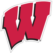 Wisconsin Badgers-12" Vinyl Magnet