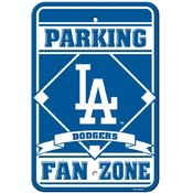Los Angeles Dodgers Plastic Parking Sign