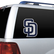 San Diego Padres Diecut Window Film