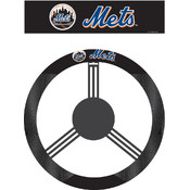 New York Mets Poly-Suede Steering Wheel Cover
