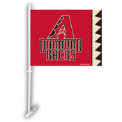 Arizona Diamondbacks Car Flag w/Wall Bracket