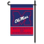 Mississippi Rebels-2-Sided Garden Flag