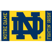 Notre Dame 3 x 5 Flag