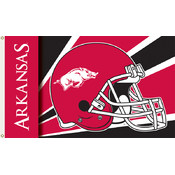 Arkansas Razorbacks-3 Ft. X 5 Ft. Flag W/Grommets - Helmet Design