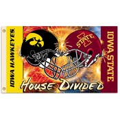 Iowa - Iowa State-3 Ft. X 5 Ft. Flag W/Grommets - Helmet House Divided