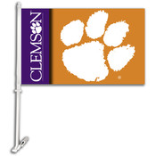 Clemson Tigers Car Flag