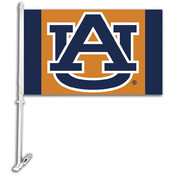 Auburn Tigers-Car Flag W/Wall Brackett