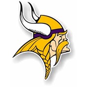 Minnesota Vikings - 12" Vinyl Car Magnets