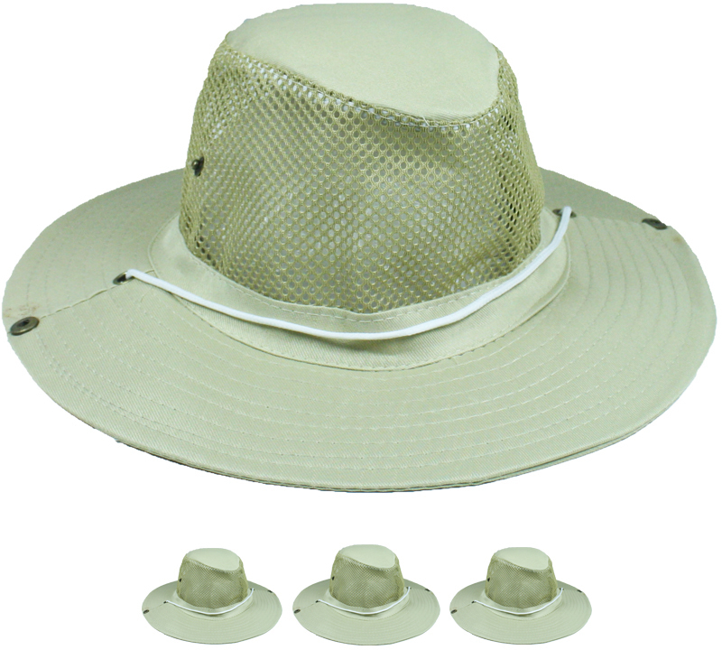 mesh cowboy hat