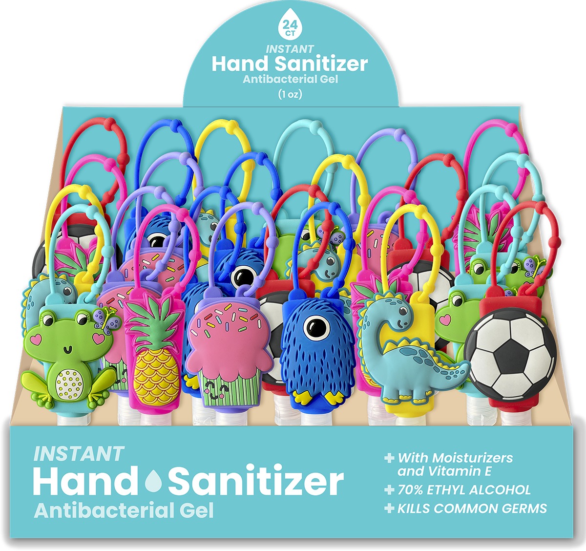 Wholesale Hand Sanitizers 1 oz, Silicone Holder DollarDays