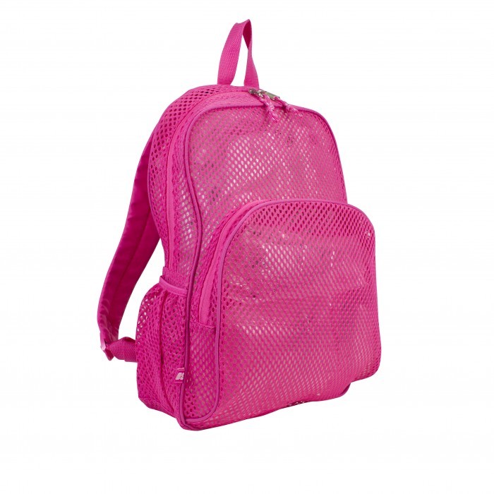 Wholesale 17" Eastsport Classic Mesh Backpack Pink DollarDays