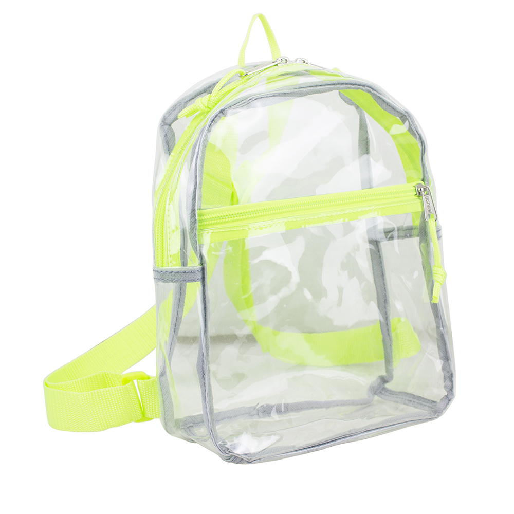 Wholesale Eastsport Clear Mini Backpack Yellow DollarDays