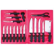 21 Piece  Diamond Cut Cutlery Set