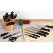 16pc Cutlery Set in Wood Block