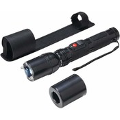 300,000V Heavy-Duty Stun Gun/LED Flashlight