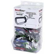 Maxam 100pc MaxabinerAssorted Color Clip Display