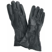 Diamond Plate Solid Genuine Leather Gloves- Medium