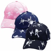 Diamond Plate 6pc Skull Ball Cap Set