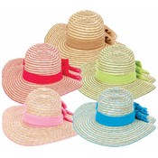 Ladies Floppy Sun Hats W Bands Wholesale Bulk