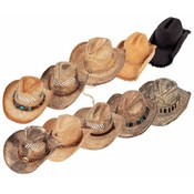 Assorted 10 Piece Shapeable Hat Set