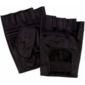 10pr Genuine Leather Half Gloves