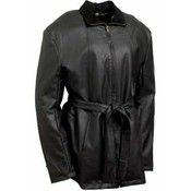 Ladies' Belted Coat - Size 2 X