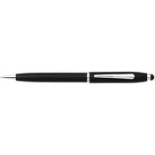 Executive Ballpoint Pen with Stylus- Black