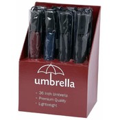 All-Weather 12pc Umbrella Display Box Asst. Colors