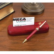 Alex Navarre Rosewood Ballpoint Pen in Wood Case