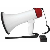 Maxam Megaphone- White w/Red