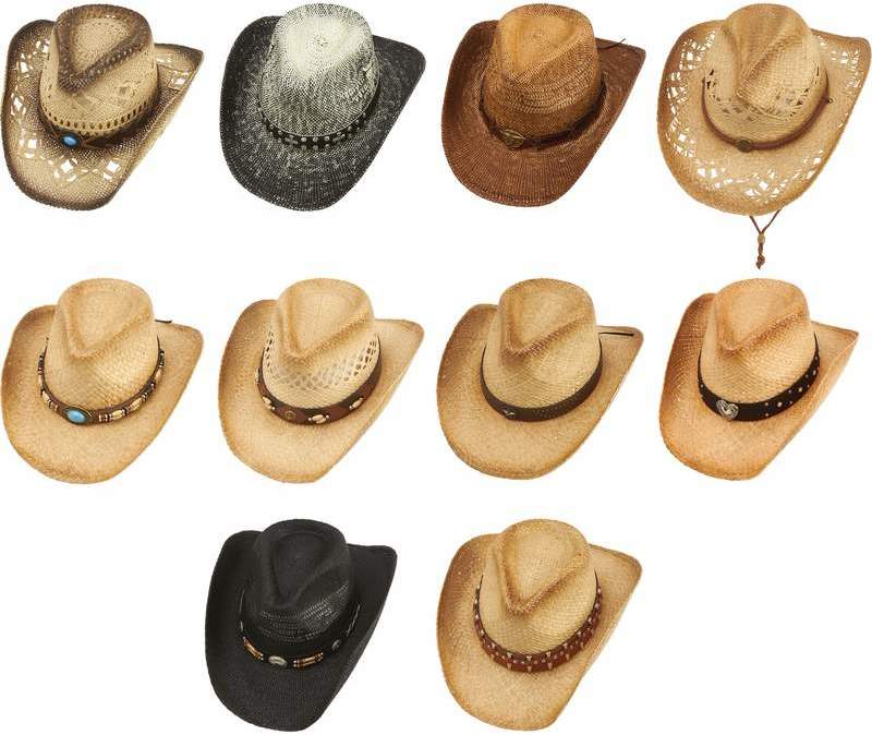 Immature flower Leather Western Cowboy Hats Retail Wholesale Cowboy Hats for Women/&Men chapeu Cowboy