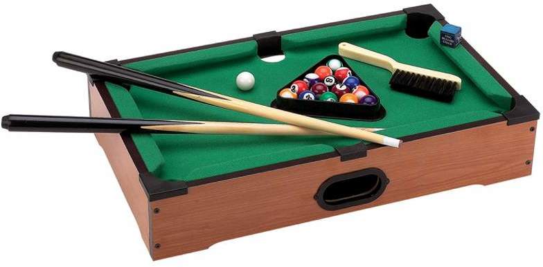 Club Fun Tabletop Executive Pool Table