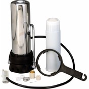 10" - Countertop Stainless Steel Water Filter