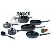 Chef 's Secret  15pc Aluminum Cookware Set