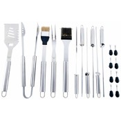 Chefmaster 19pc Stainless Steel Barbeque Tool Set Wholesale Bulk