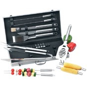 19pc All Stainless Barbeque Set