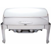 Heavy Duty  S/S Rect Chafing Dish W/ Roll Top