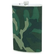 64oz Jumbo Stainless Steel Flask w/Camo Wrap