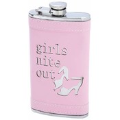 6oz Flask with Girls Nite Out Wrap