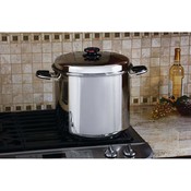24-Quart "Waterless" Stock Pot with Steamer Basket