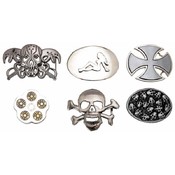 6pc Assorted Belt Buckle Set