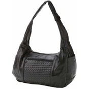 Braided &amp; Italian Mosaic Lambskin Leather Purse