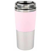 Pink 16oz Plastic Tumbler w/Stainless Steel Liner