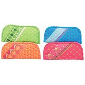 4pc Quilted Eye Glass Holder Set
