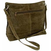 Genuine Suede Leather Shoulder Bag