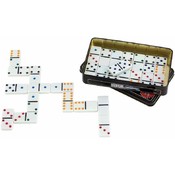 Maxam  28pc Double 6 Color Dot Domino Set