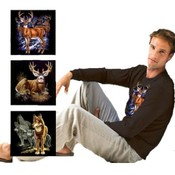 Mens Wildlife Crewneck Sweatshirt
