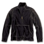 Hanes Womens Velour Zippered Jacket